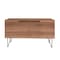 Manhattan Comfort Beekman 35.43 Accent Cabinet with 2 Shelves in Brown 402AMC180 - alternate 10